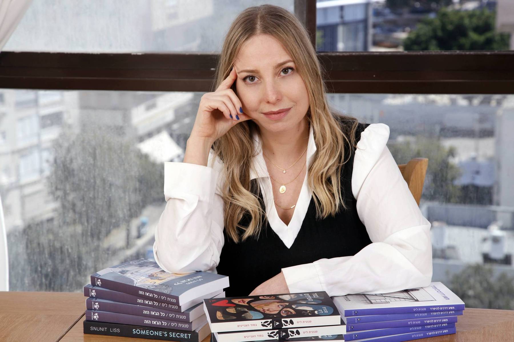 סנונית ליס, סופרת. צילום: נעם וינד