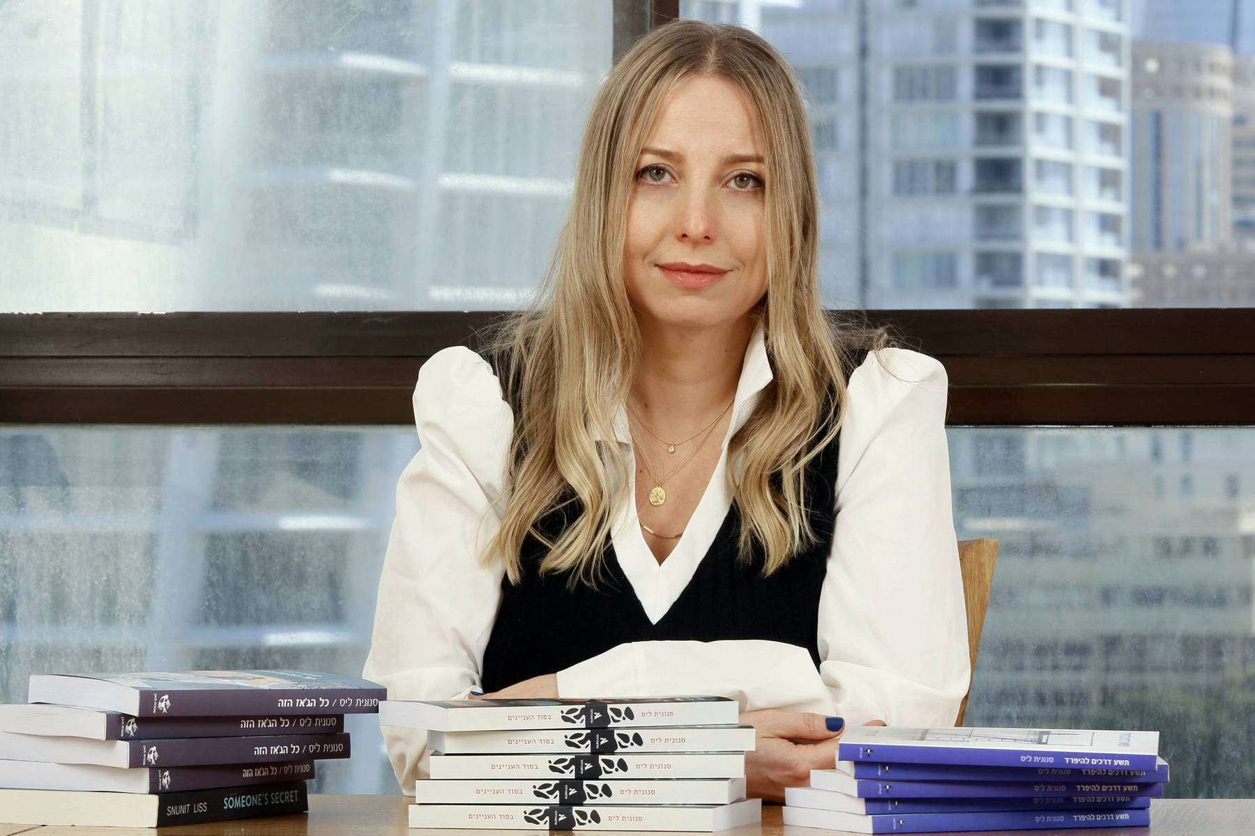 סנונית ליס, סופרת. צילום: נעם וינד